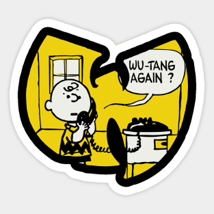 Wutang Retro Sticker